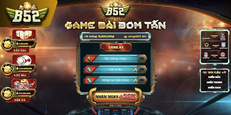 Hướng dẫn đăng ký B52 Club